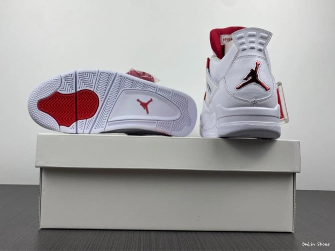 Bmlin Shoes Red Elegant Retro Jordan 4 Metallic CT8527- 3958 1029